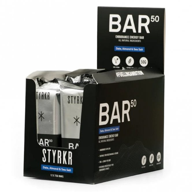 Bar50 Date Almond Sea Salt Energy Bar x 12 Box